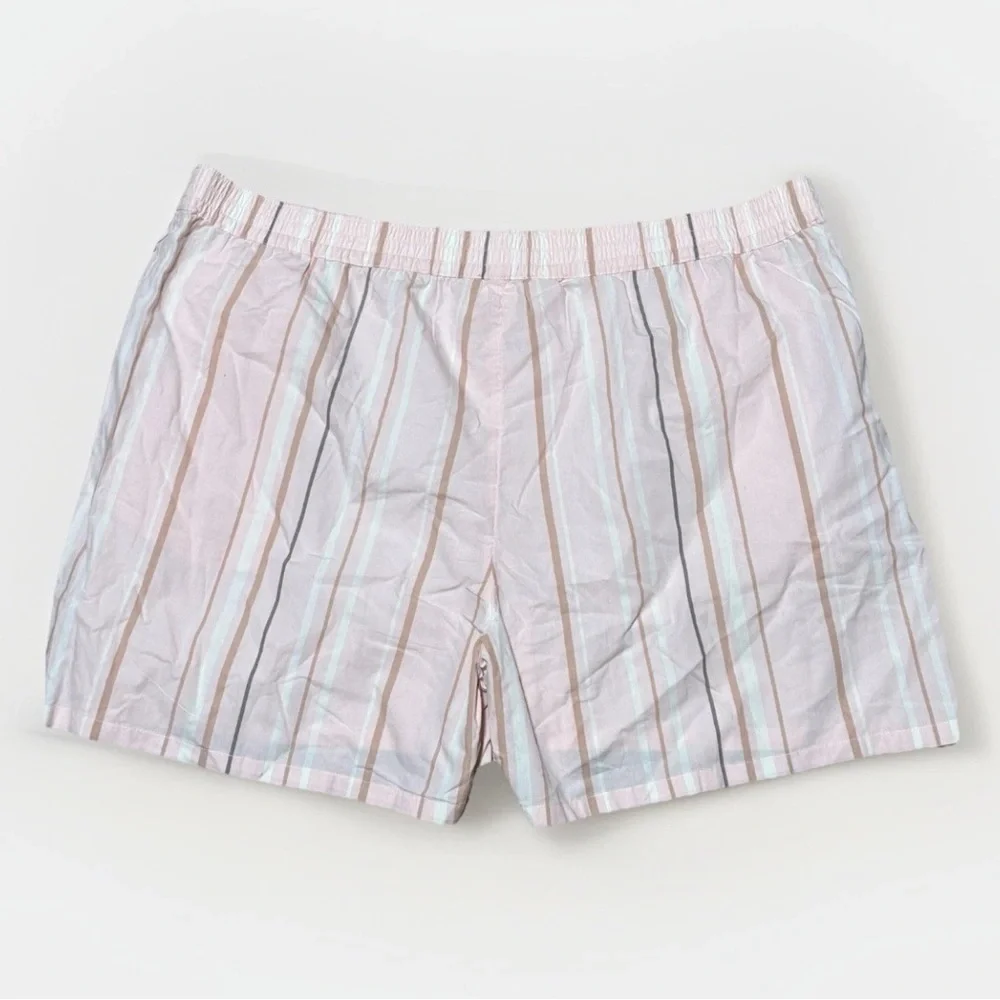 BP. Striped Cotton Pajama Lounge Shorts 2XL boho - Picture 2 of 4